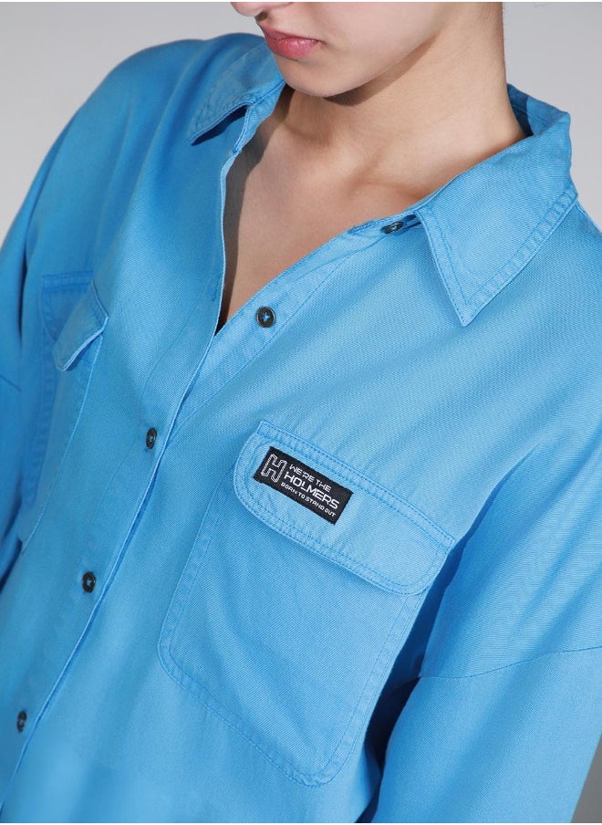 Blue Shirt For Women