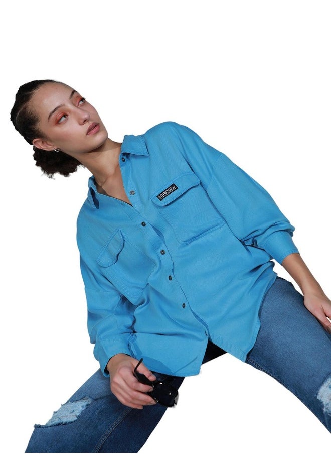 Blue Shirt For Women