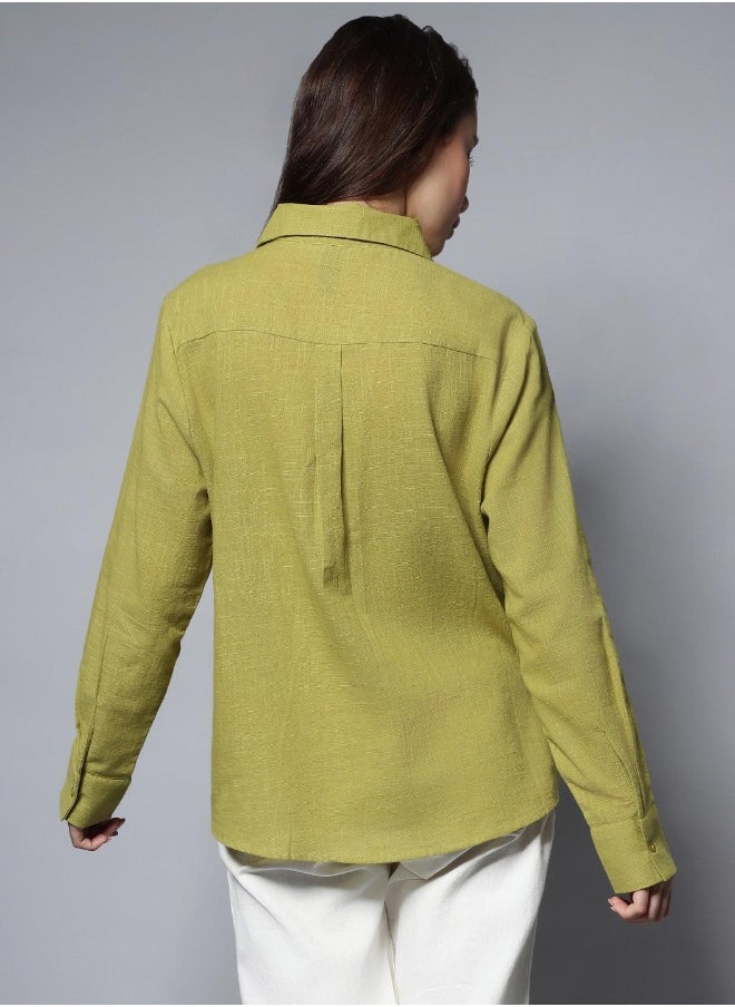 Women Green Shirt