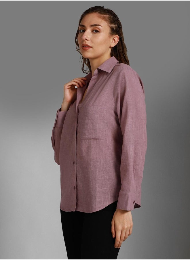 Women Mauve Shirt