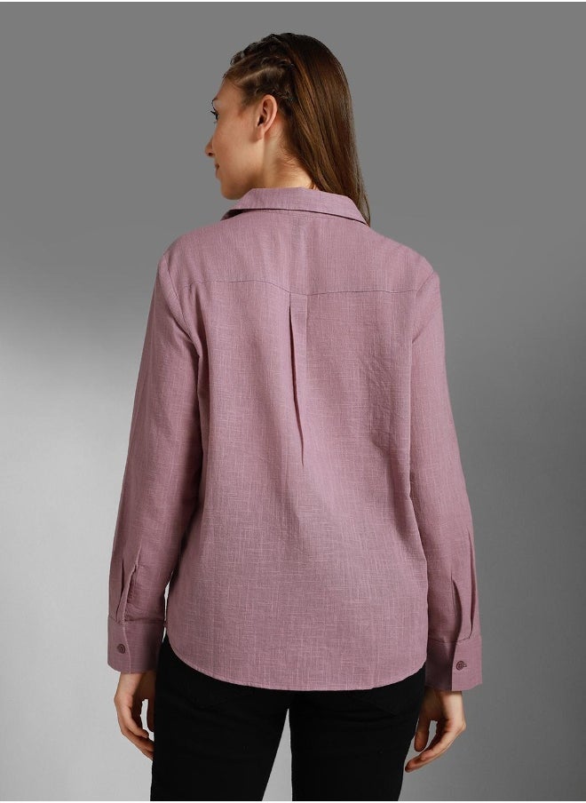 Women Mauve Shirt