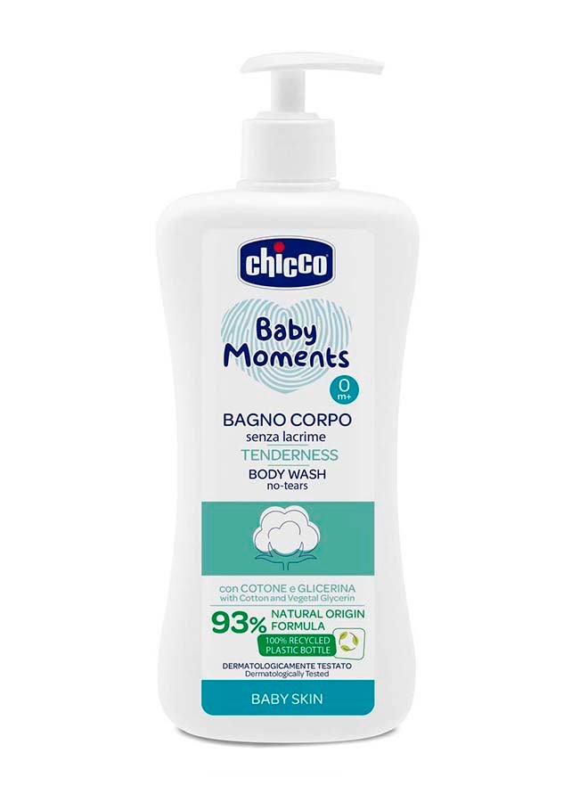 Baby Moments Body Wash No-Tears Tenderness For Baby Skin 0M+ 500Ml