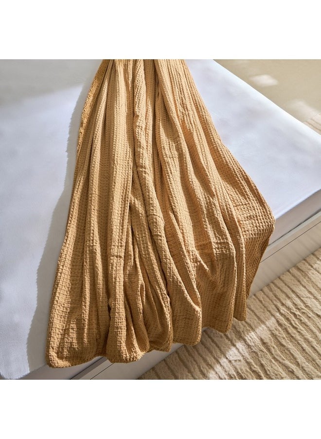 Serene Waffle Double Layer Queen Blanket 220 x 200 cm