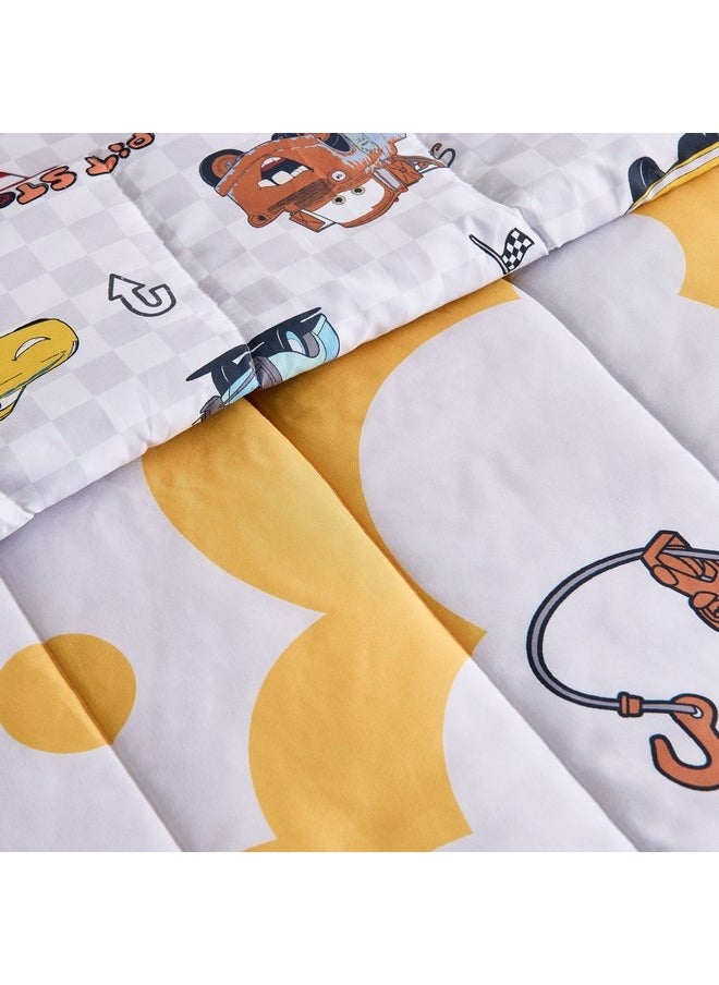 Cars 2-Pieces Ready for Road Single Comforter Set 135 x 220 cm