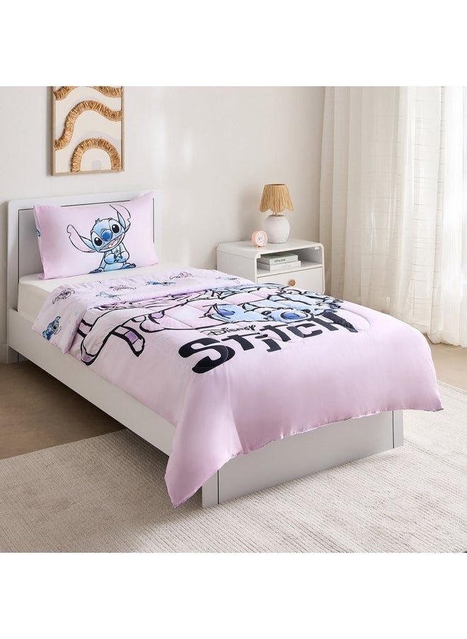 Stitch 2-Pieces Single Comforter Set 220 x 135 cm