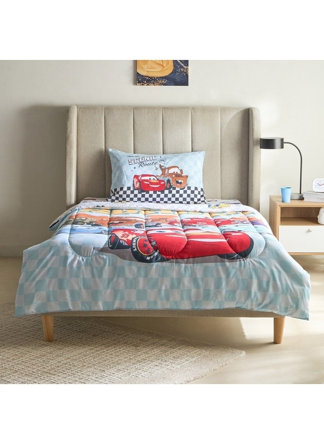 Cars 2-Pieces Radiator Springs Twin Comforter Set 220 x 160 cm