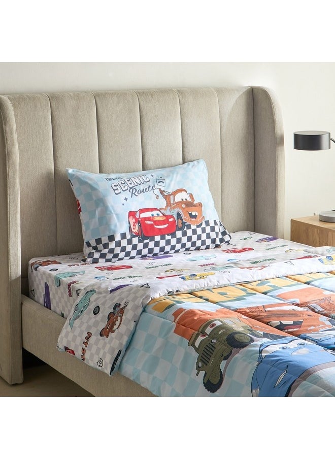 Cars 2-Pieces Radiator Springs Twin Comforter Set 220 x 160 cm