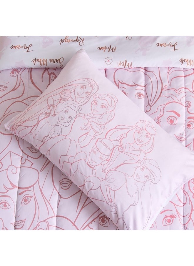 Princess Pretty Faces 2-Pieces Single Comforter Set 220 x 135 cm