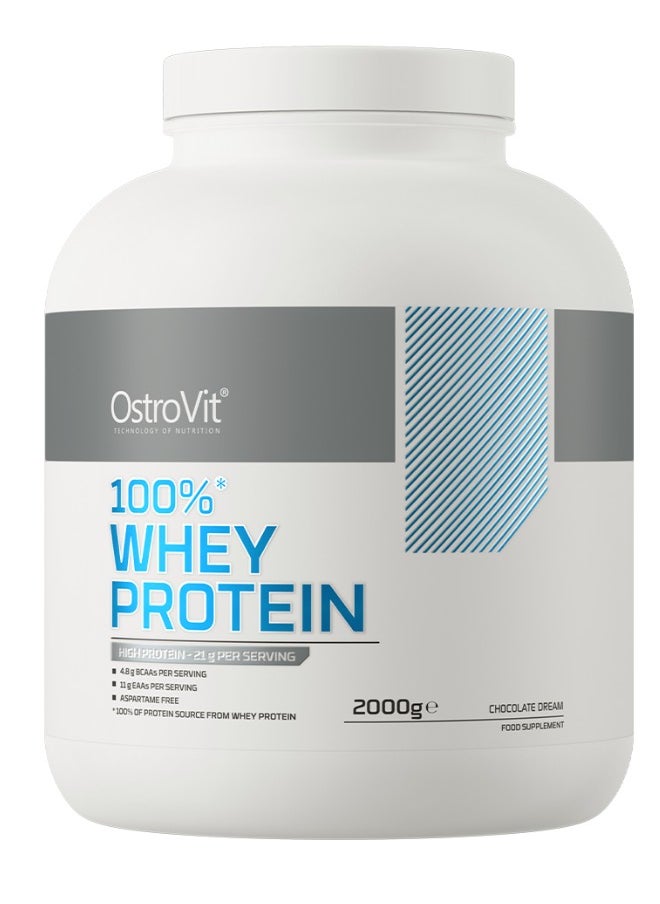 100% Whey Protein chocolate dream Flavour 2000 Gram