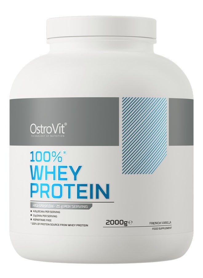 100% Whey Protein French Vanilla Flavour 2000 Gram