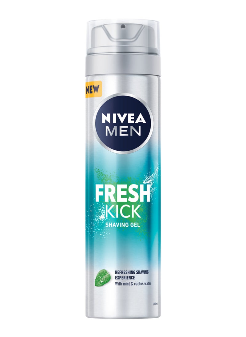 Shaving Gel Fresh And  Cool Mint Extracts Pack of 2