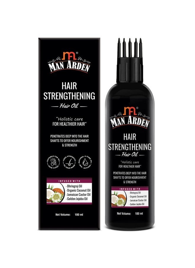 Beard & Face Wash+ Hair Strengthening Hair Oil + Beard Comb