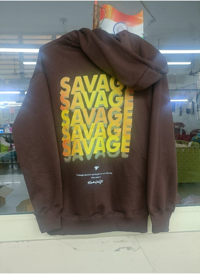 Men Brown Sweatshirt