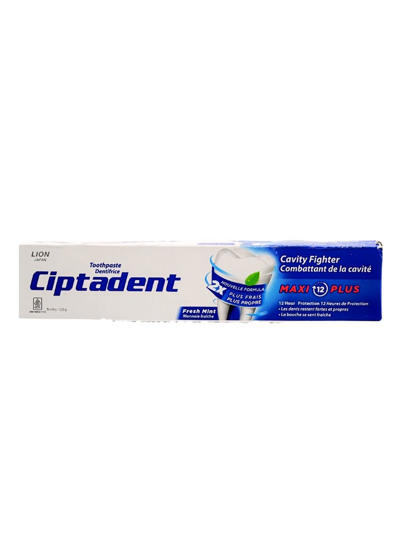 Ciptadent Tooth Paste 120g Fresh Mint|Long-Lasting Freshness & Oral Care.