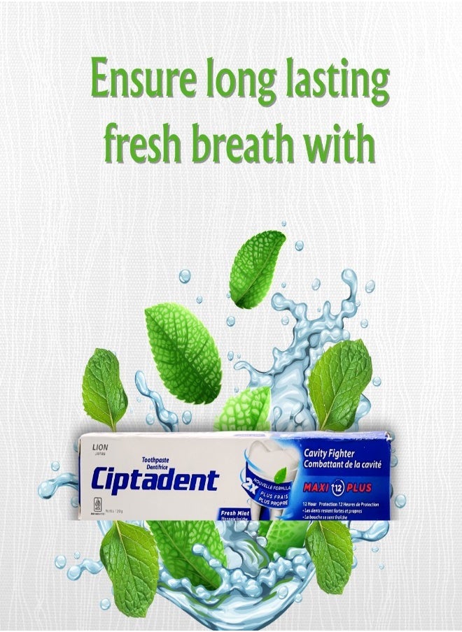 Ciptadent Tooth Paste 120g Fresh Mint|Long-Lasting Freshness & Oral Care.