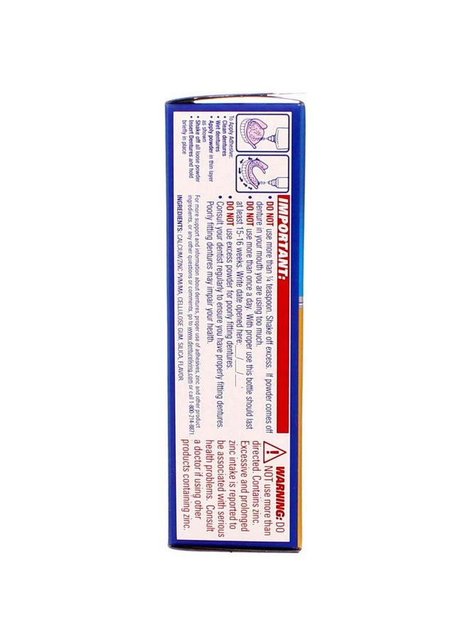 Denture Adhesive Powder Extra Hold 2.70 Oz (Pack Of 3)