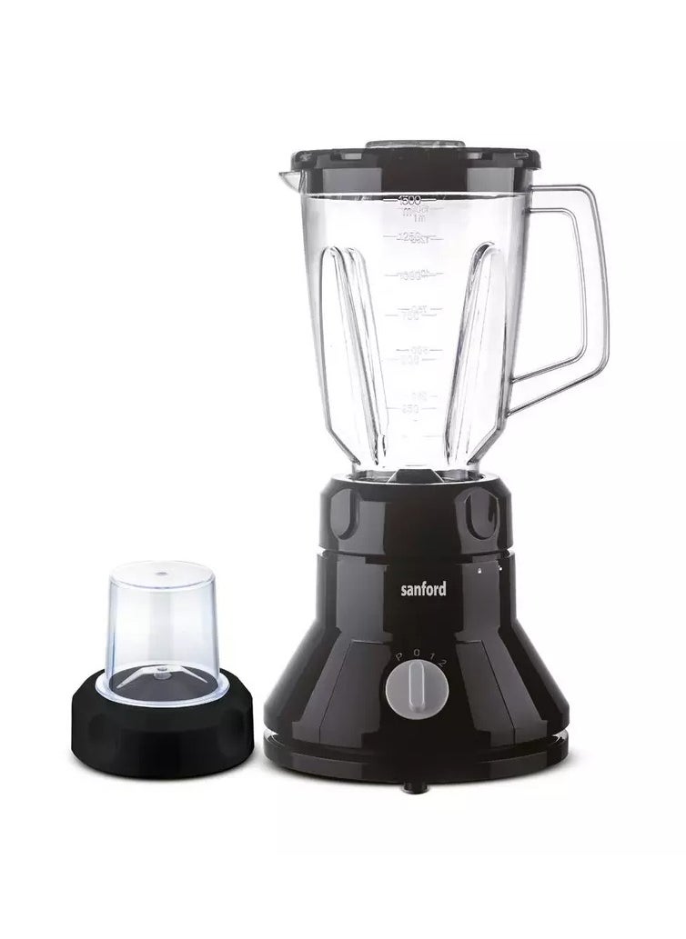 2in1 1.5L Jar 350W Blender Black