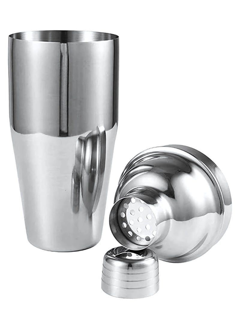 Single Cocktail Shaker 750ml – Stainless Steel Professional Bartender Mixer for Home and Bar Use