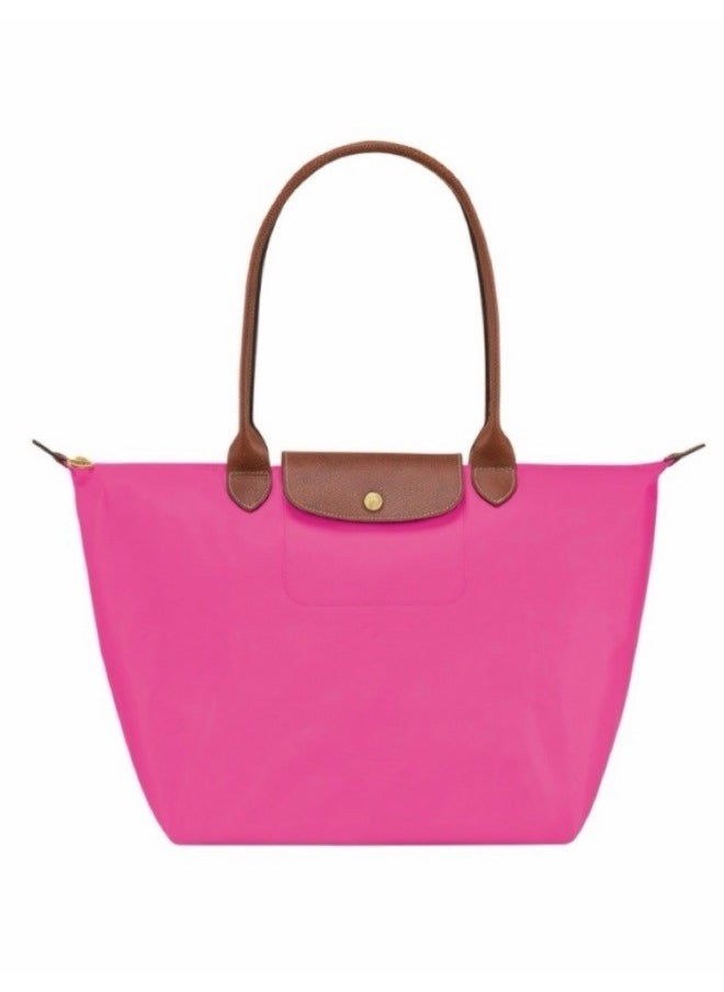 women's large handbag, handbag, shoulder bag pink classic style