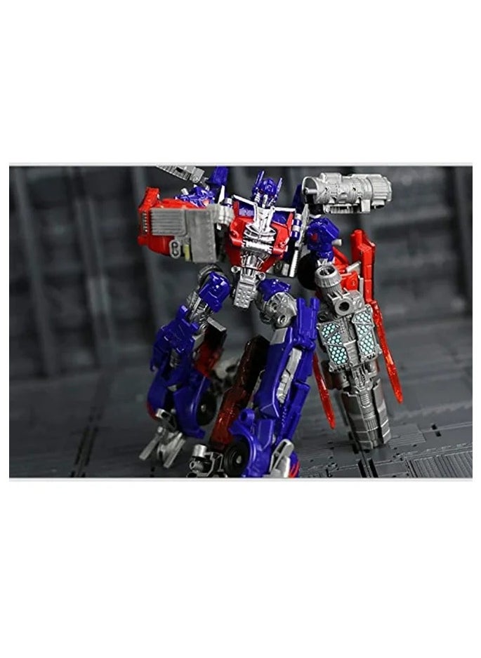 Transformers 5 Optimus Prime Car Robot Model Action Toys