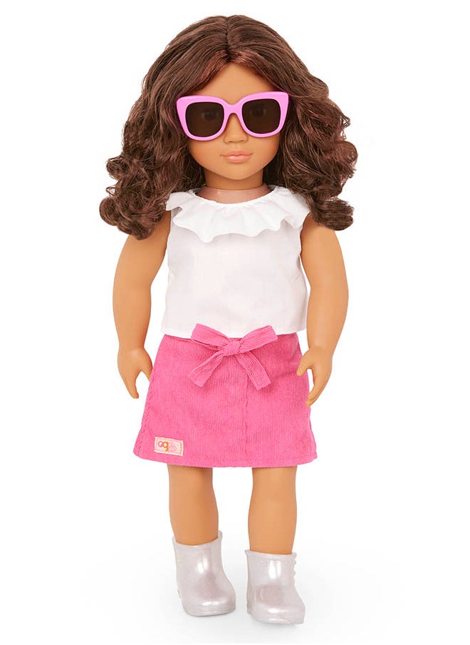 Fashionable 18-inch Girl Doll with Glam Outfit, Gifting Toys, Age 6+ years, Character-Valentina