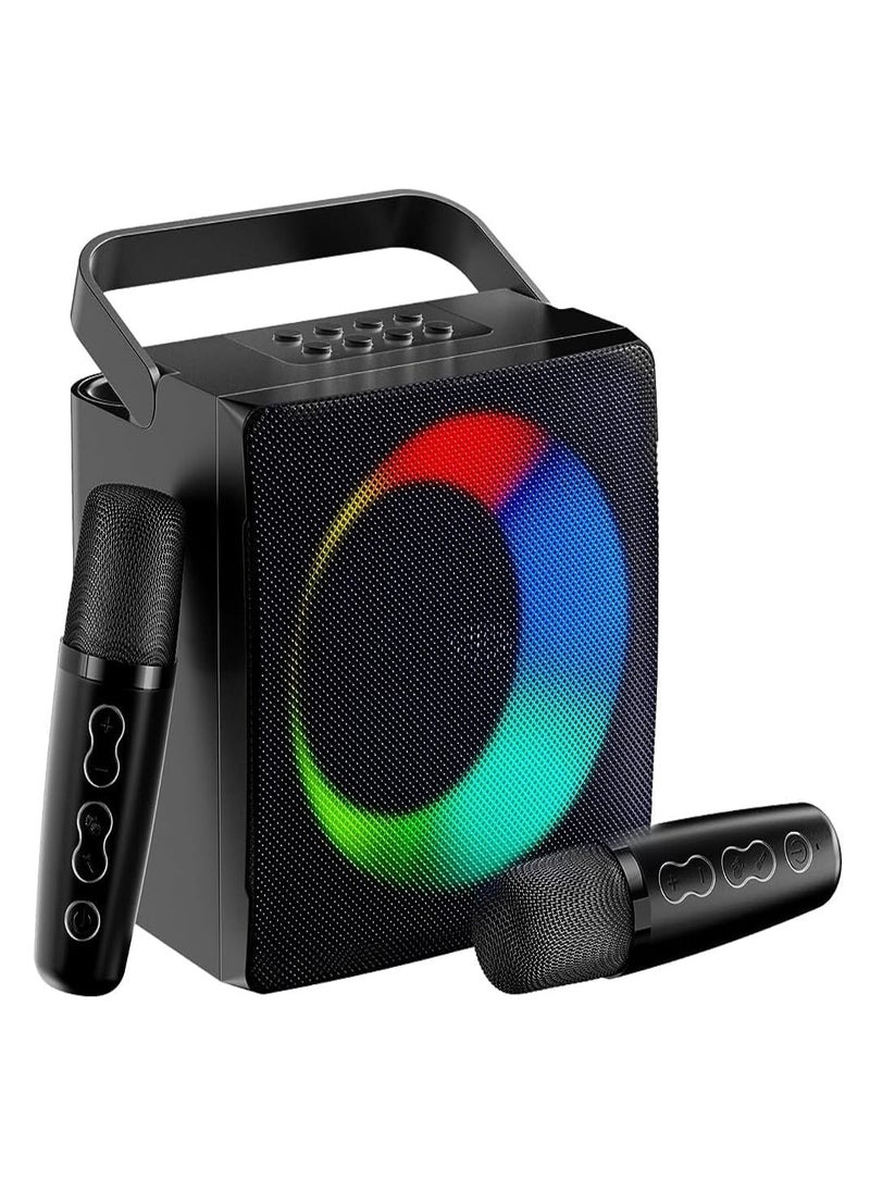 SD 508 Wireless Karaoke Speaker With Two Wireless Microphones