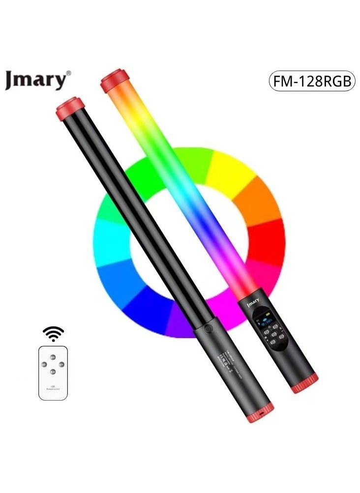 Jmary FM-128RGB Waterproof Handheld RGB LED Video Light Wand Stick