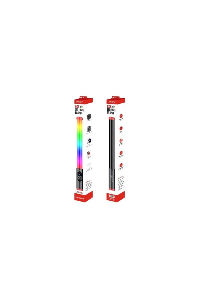 Jmary FM-128RGB Waterproof Handheld RGB LED Video Light Wand Stick