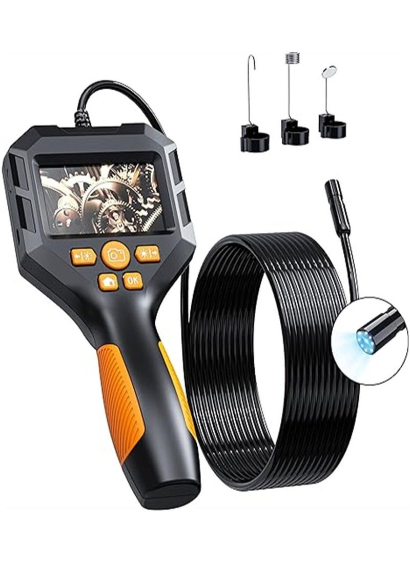 Internal Tube Borescope Camera with Light, IP68 Waterproof Borescope, 1080 HD Inspection Camera Serpentine Camera, 16.5ft Borescope Camera, Men's Gadget (2.8 inch)