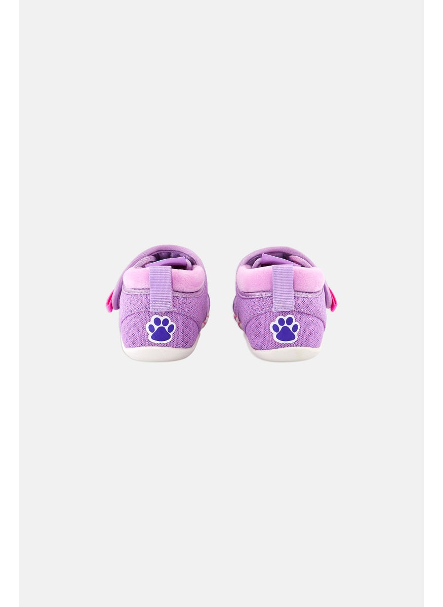 Toddlers Girl Petite Pet  Velcro Shoes, Lavender