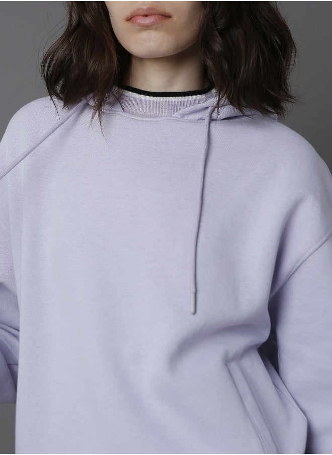 Women Lavender Sweatshirt