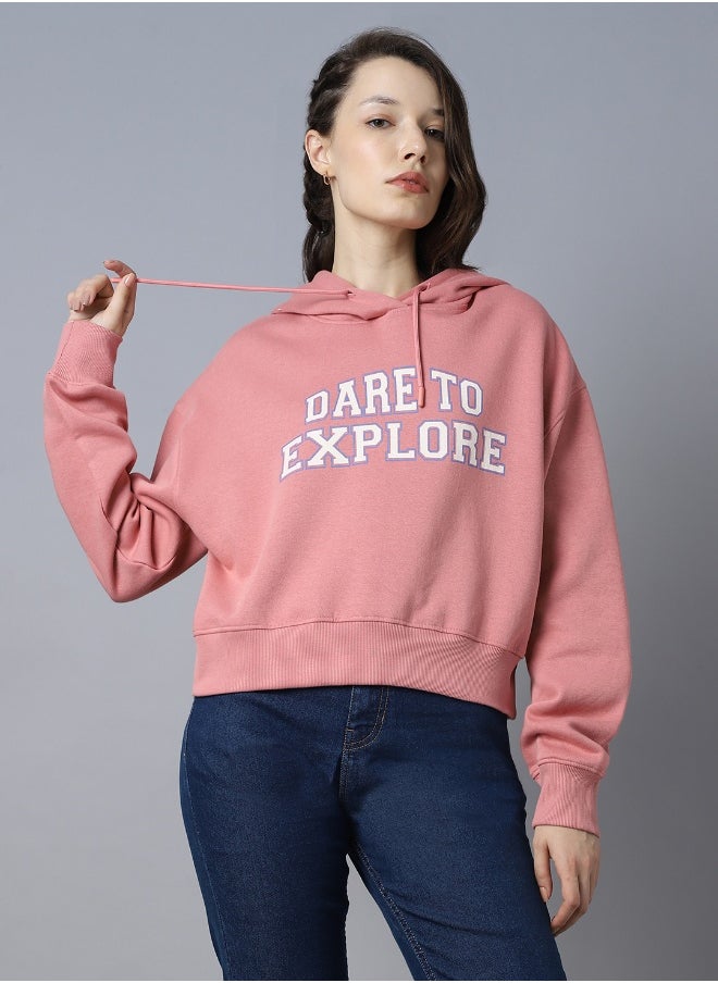 Women Pink Sweatshirt