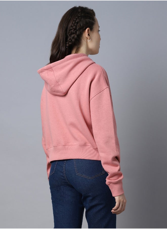 Women Pink Sweatshirt