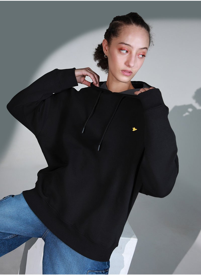 Women Black Sweatshirt