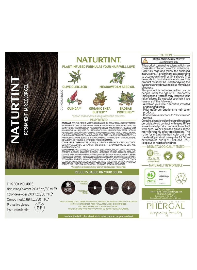 Naturtint 4N Natural Chestnut Permanent Hair Color