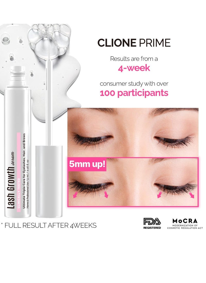 Korean Lash Serum - Sérum Para Pestañas Eyelash Serum to Grow Lashes Eyebrow Serum Eyelash Growth Serum Suero Para Pestañas Crecimiento Suero De Pestañas