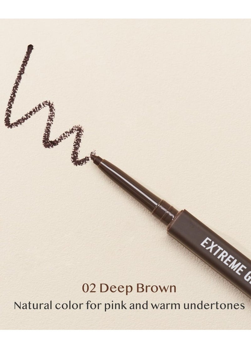 CLIO Extreme Gelpresso Pencil Liner 02 Deep Brown