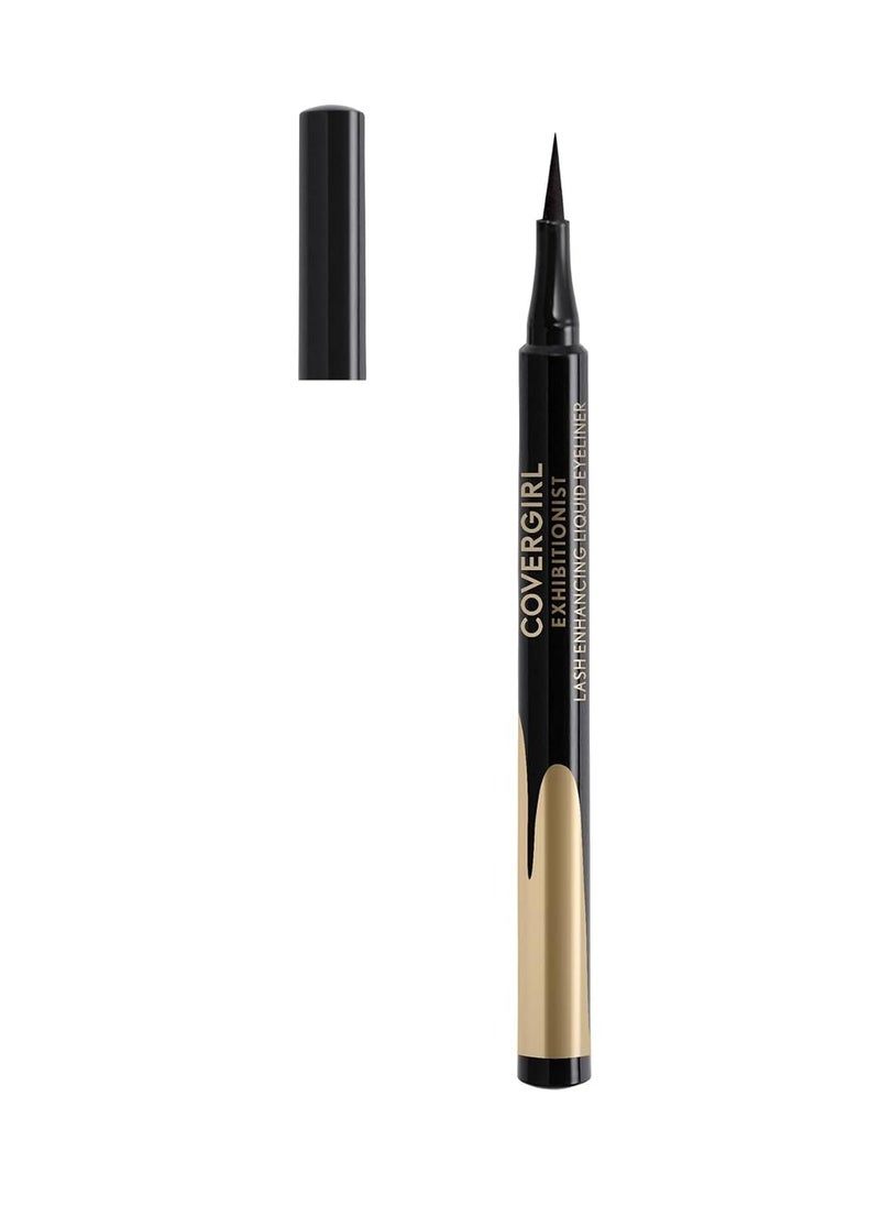 COVERGIRL Exhibitionist Lash Enhancing Liquid Eyeliner, Matte Black