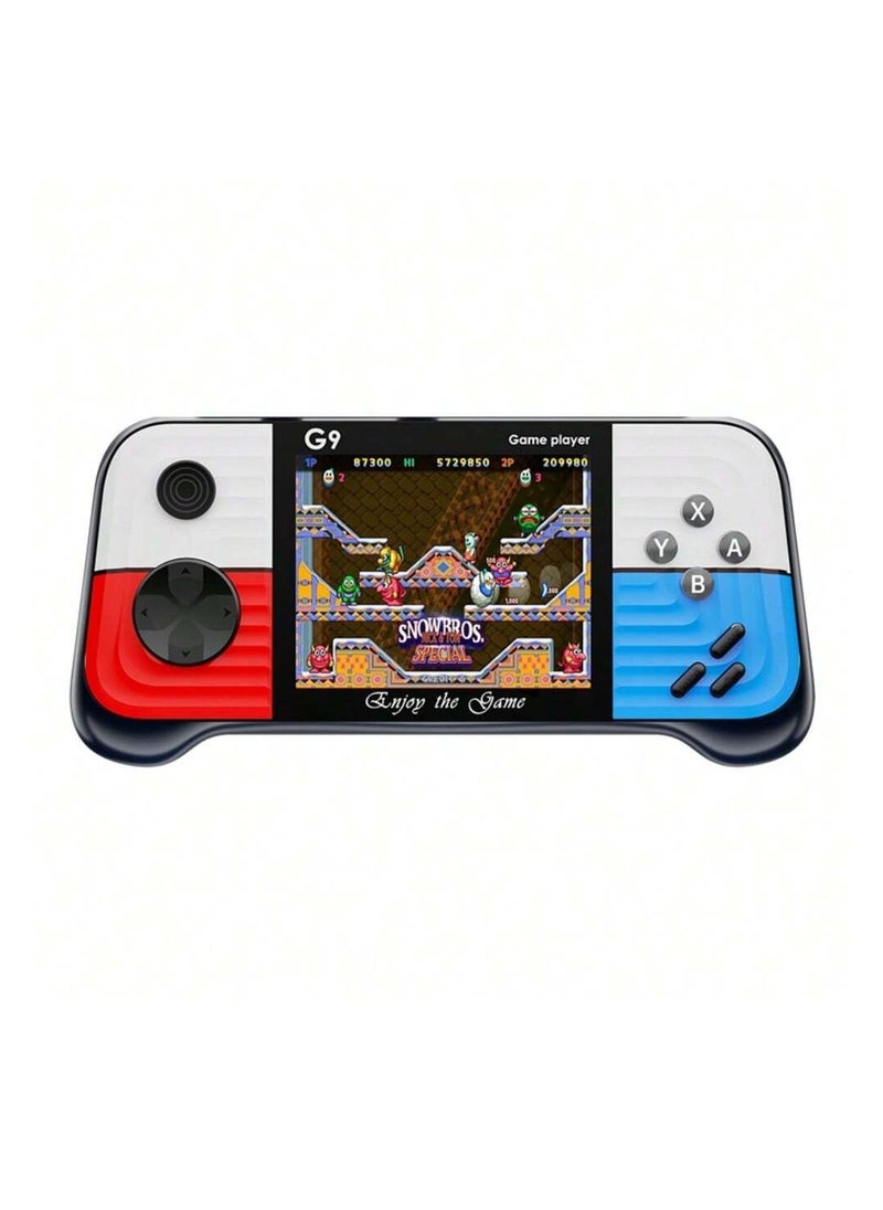 G9 Handheld Game Console, 3inch Screen, 666 Games, Mini Ultra-Thin Portable Game Machine, Joystick Retro Nostalgic Game Controller(Single Player)