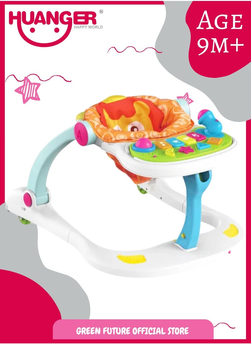 Huanger - Baby Walker Toys with Light & Music for 9+ Months