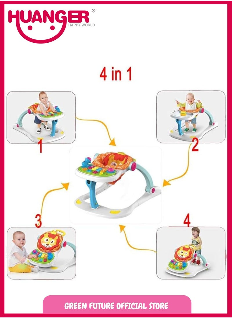 Huanger - Baby Walker Toys with Light & Music for 9+ Months