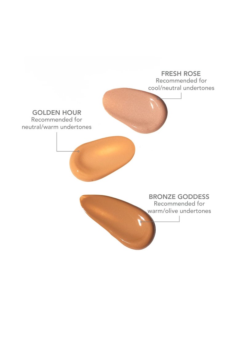 COOLA Organic Rosilliance BB Cream With SPF 30, Tinted Moisturizer Sunscreen & Foundation, Dermatologist Tested, 1.5 Fl Oz