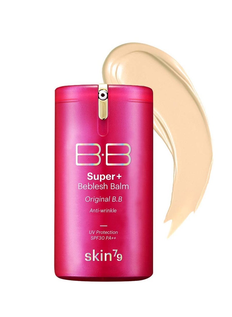 SKIN79 Super Plus Beblesh Balm Pink BB 40g All Day Lasting BB Cream - Made In Korea