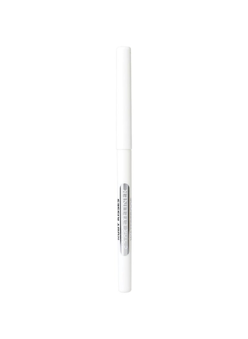 Ruby Kisses Pencil Eyeliner, Retractable Eyeliner, Waterproof, Smudge-Proof Eye Makeup, High Pigmented, 24H Long Lasting Eyepencil (White Out)