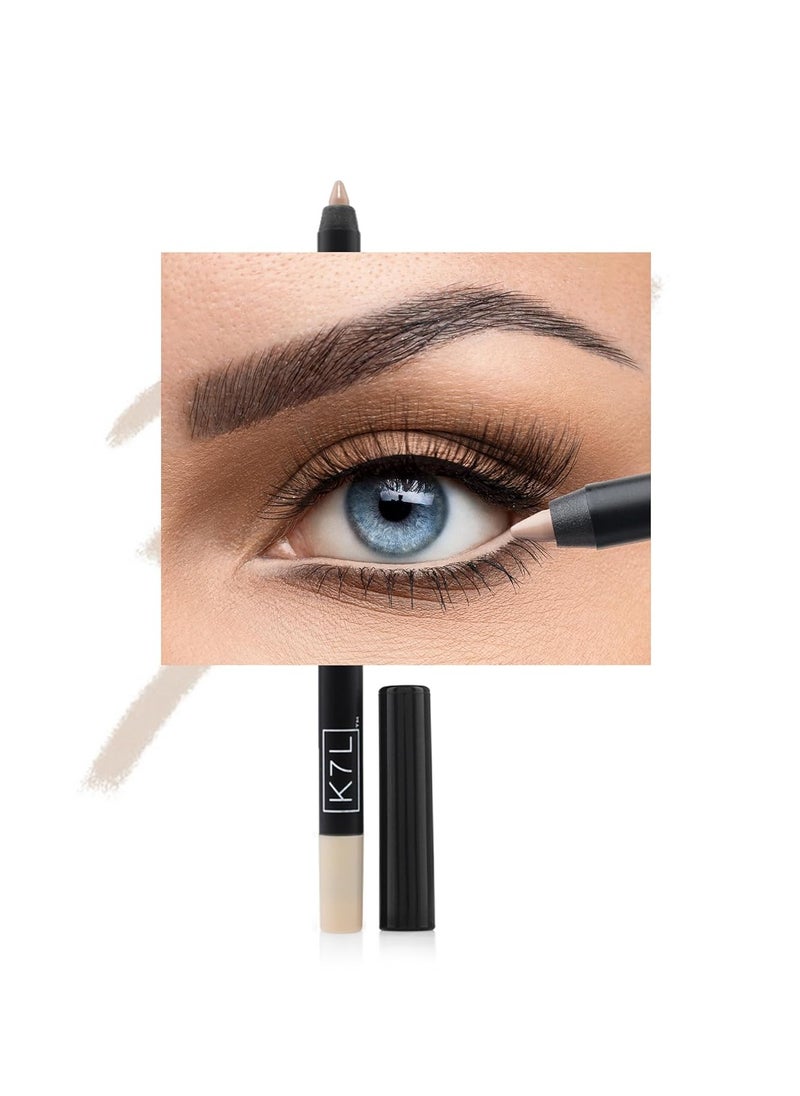 K7L Waterline Eyeliner Nude - Brighten, Creamy, Waterproof and Smudge-Proof Cosmetics