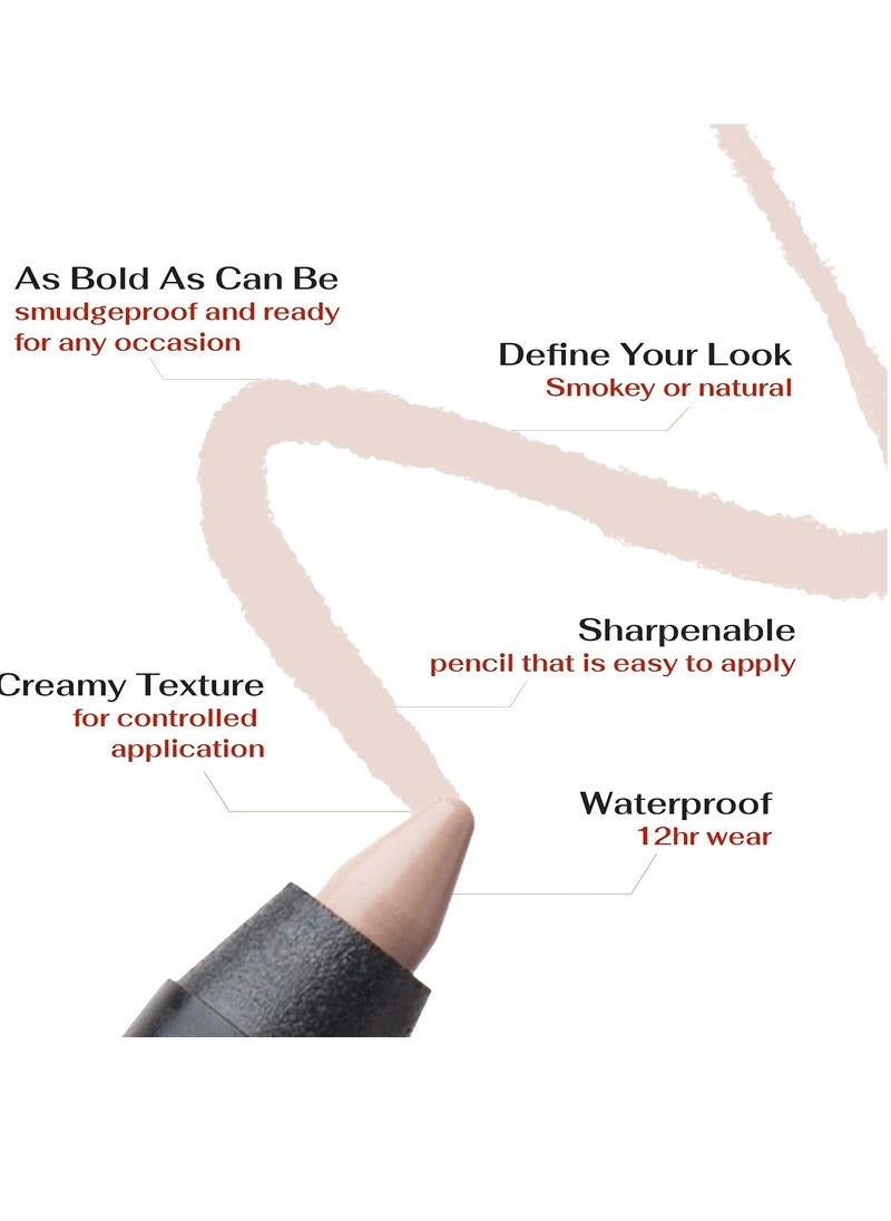 K7L Waterline Eyeliner Nude - Brighten, Creamy, Waterproof and Smudge-Proof Cosmetics