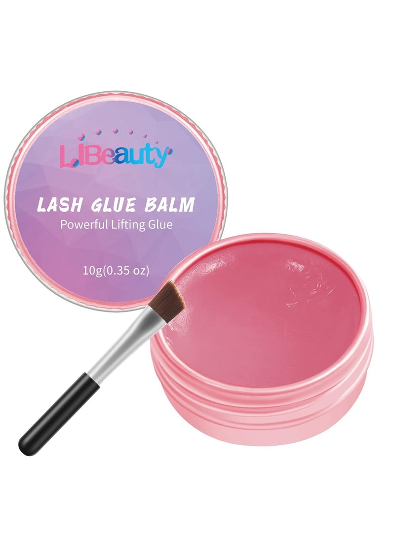 Libeauty Lash Lift Glue Balm Lash Lift Adhesive Strong Sticky Fruit Flavor Eyelash & Eyebrow Perm Glue Balm Brow Lamination Gel