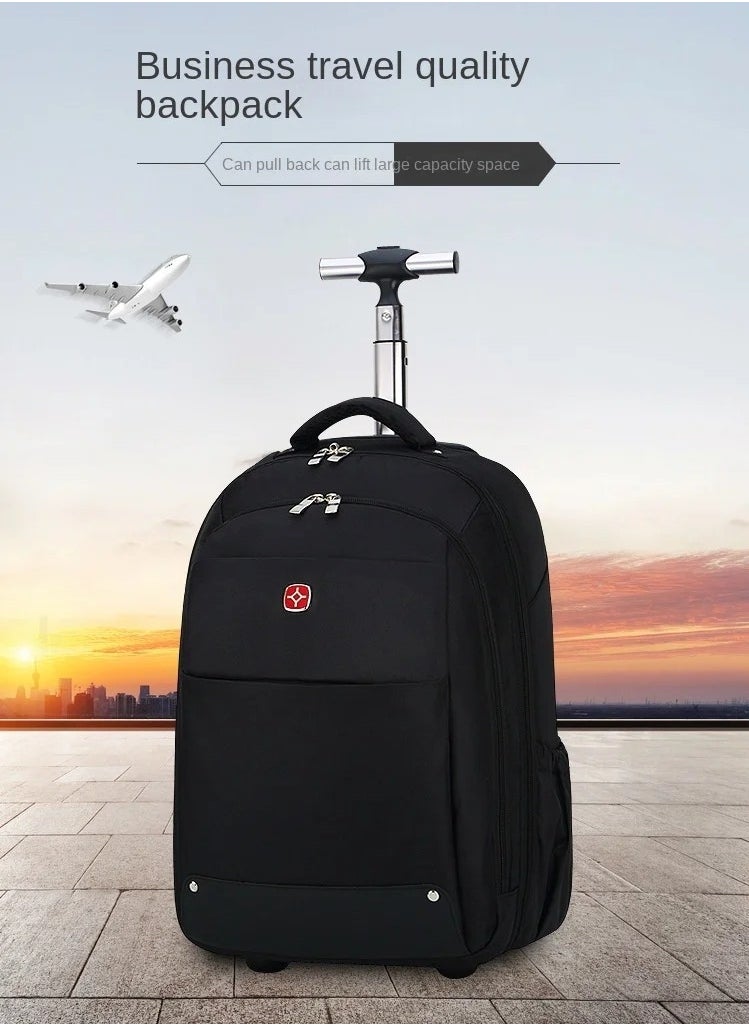 Top Quality 1680D Trolley Laptop Backpack Travel Bag with Trolley for Men 20 Inches Business Backpack