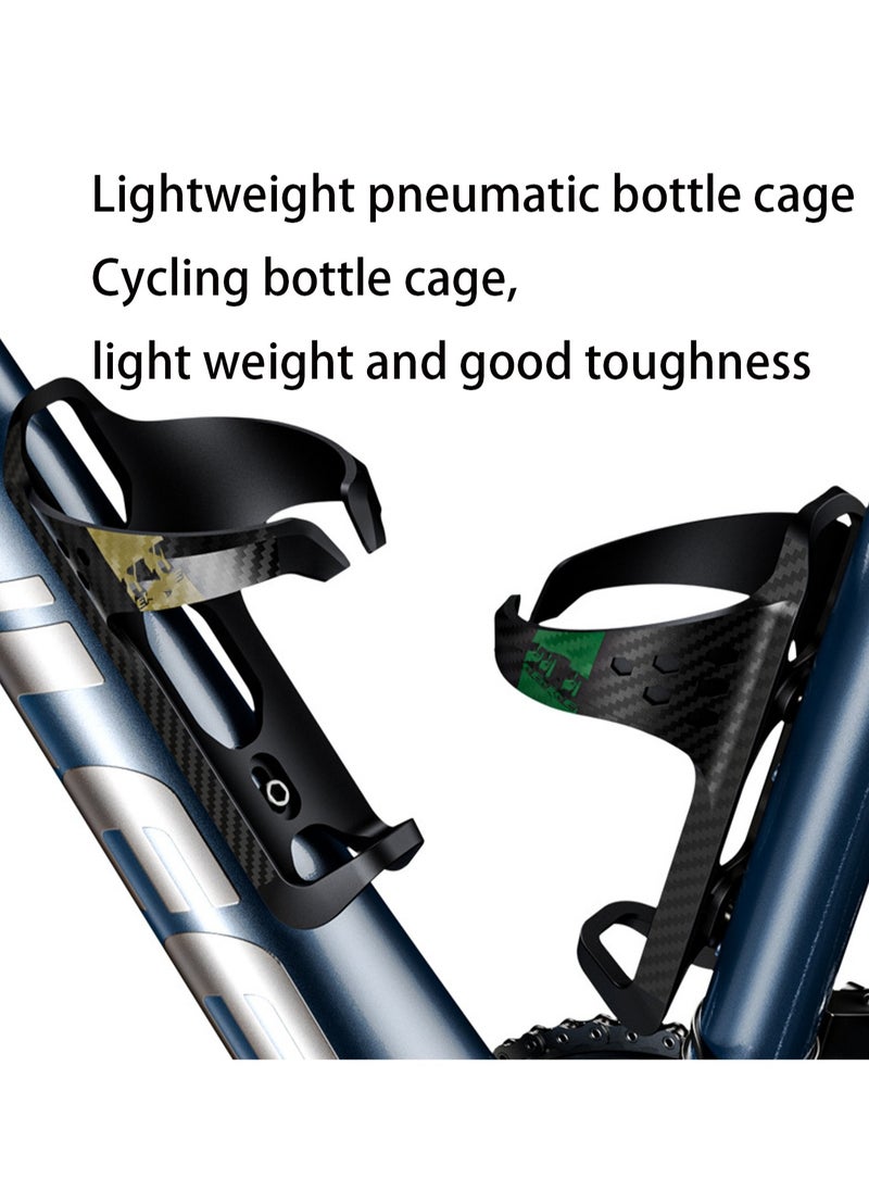 Black Green Mountain Road Bicycle Water Bottle Cage Ultra-Light Pneumatic Accessories Water Cup Holder Adjustable