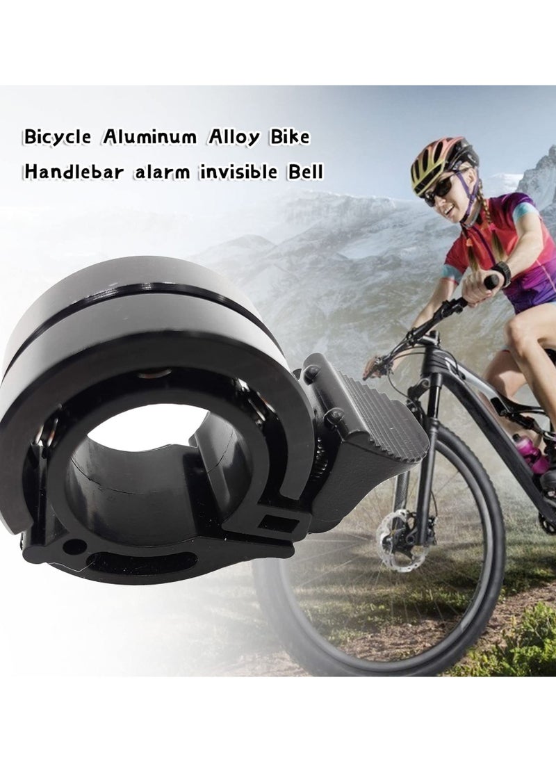 Bicycle Bell, Double Bell Aluminum Safety Bicycle Handlebar Bell with Loud Crisp and Clear Sound,Bicycle Bells for Adults or Children, Fits 22mm Handlebars[0.78inches]